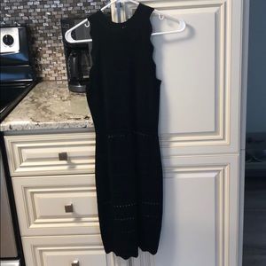 Bebe Black sleeveless dress